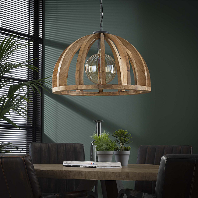 Luster 83-66 Wooden curved mango frame - PRODUKT JE SKLADOM U NÁS - 1Ks