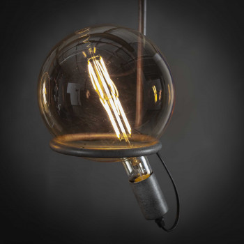 Filament LED žiarovka 84-68 Ø20cm Amber glass