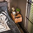 Nočný stolík 21-08 Flat Drevo Acacia