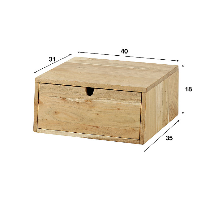 Nočný stolík 23-23 Hover Drevo Acacia