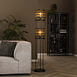 Stojaca lampa 72-67 2L Metal Blinds