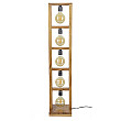 Stojaca lampa 82-55 Wooden Acacia frame