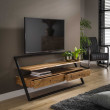TV-skrinka 23-66 Lean 140cm Drevo Acacia TV-skrinka 23-66 Lean 140cm Drevo Acacia