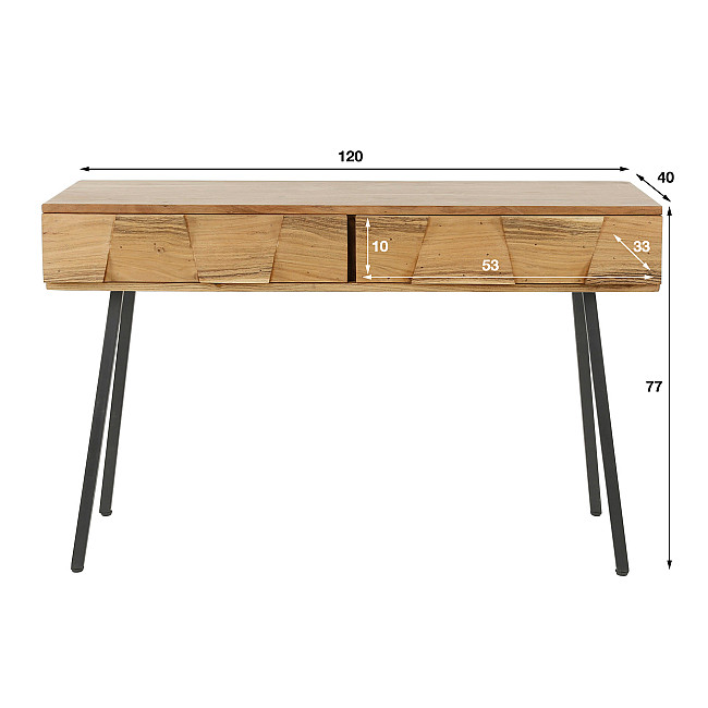 Toaletný stolík/Konzola Demn 21-18 Acacia drevo