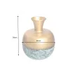 Dekorácia Váza Orient 43511 Zlatá
