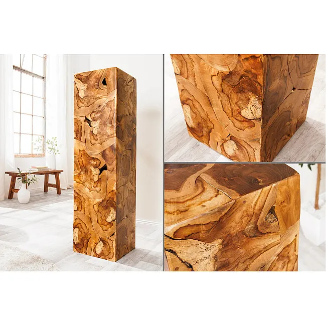 Dekorácia stojan Tribal 44710 Drevo Teak