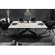 Rozkladací jedálenský stôl 39562 180/260 x 100cm White Look Ceramik