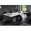 Rozkladací jedálenský stôl 39562 180/260 x 100cm White Look Ceramik