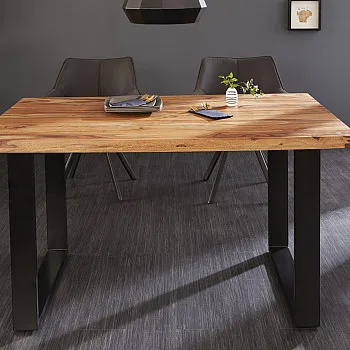 Jedálenský stôl 39866 120x80cm Masív drevo Palisander