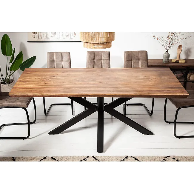 Jedálenský stôl 40246 180x90cm Masív drevo Palisander - PRODUKT JE SKLADOM U NÁS - 1Ks