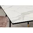Rozkladací jedálenský stôl Marvelous 43842 180/220/260x90cm Ceramik white marble