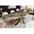 Rozkladací jedálenský stôl Marvelous 43843 180/220/260x90cm Ceramik taupe marble