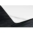 Rozkladací jedálenský stôl Alpine 43844 160/200x90cm Ceramik White marble