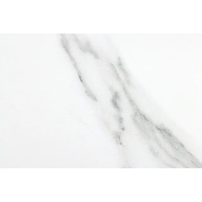 Rozkladací jedálenský stôl Alpine 43844 160/200x90cm Ceramik White marble