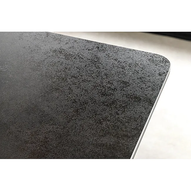 Rozkladací jedálenský stôl Alpine 43845 160/200x90cm Ceramik antracite