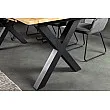Rozkladací jedálenský stôl 45078 160/200x90cm Divoký dub fólia