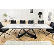 Rozkladací jedálenský stôl Infinity 45180 180/220/260 x 90cm White Ceramik