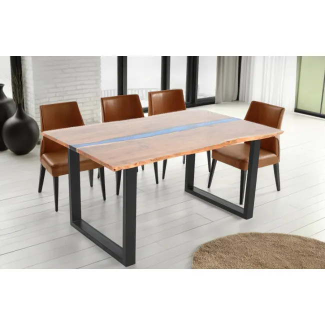 Jedálenský stôl Liquid 45831 160x100cm Masív drevo Acacia