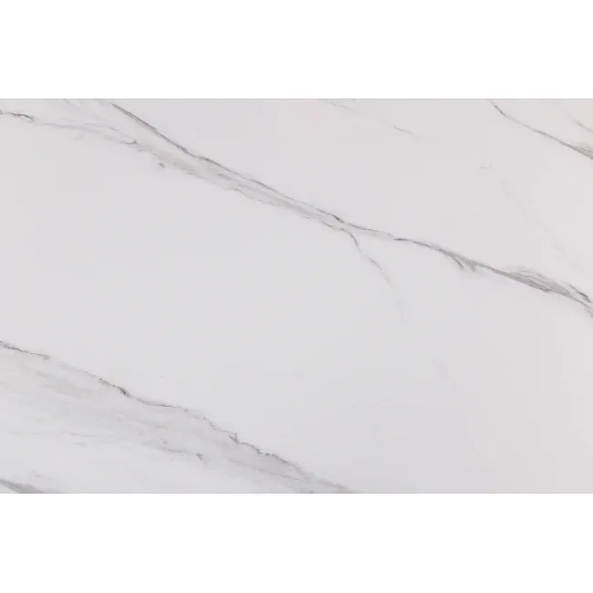 Rozkladací jedálenský stôl Mikado 46503 120/160x90cm Ceramik white marble