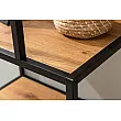 Knižnica/Regál 42022 77cm Slim Line Divoký Dub