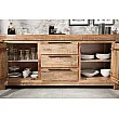 Komoda 38930 175cm Drevo Mango Industrial look - PRODUKT JE SKLADOM U NÁS - 1Ks
