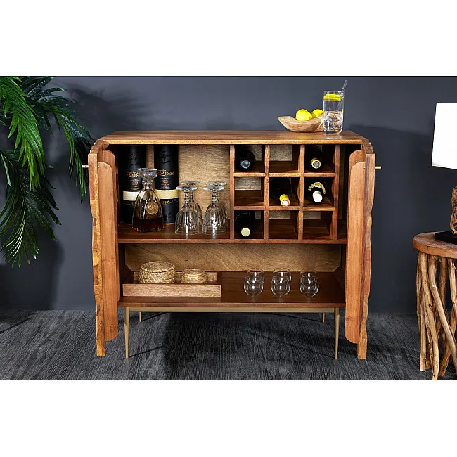 Komoda/Bar 43450 Stone 90cm Drevo Palisander