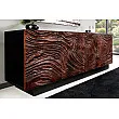 Komoda 45599 Fluid 175cm Drevo Orech Tmavo hnedý