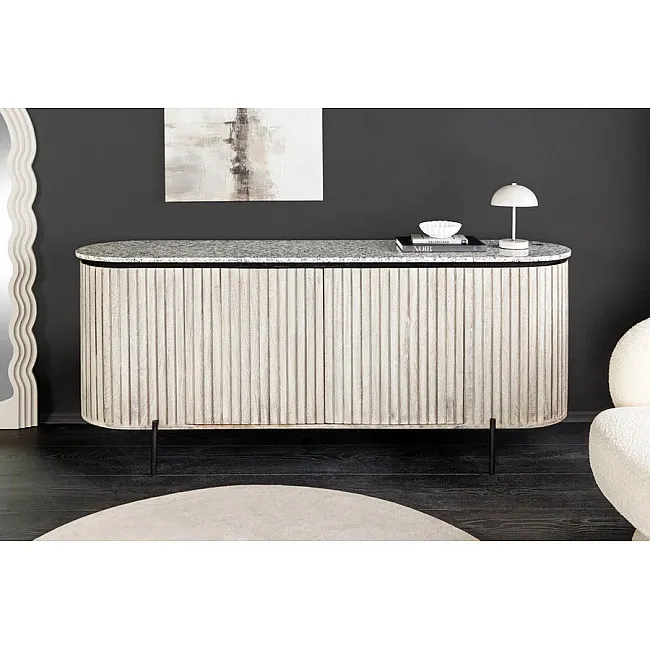 Komoda 47694 Adlon 170cm Drevo Mango - Mramor
