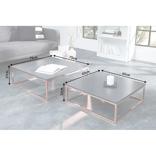 Konferenčný stôl 37733 2-Set Copper/Antracit