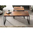 Konferenčný stôl 41069 100x40cm 2-set Drevo Palisander