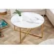 Konferenčný stôl 42160 Elegance Ø80cm Marble Look