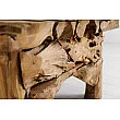 Konferenčný stôl Riverside 43199 80x80cm Drevo Teak