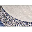 Konferenčný stôl Leaf 43229 Ø75cm Aluminium Silver