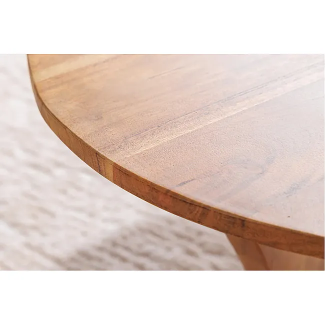 Konferenčný stôl Arch 43739 70x70cm Drevo Acacia