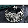 Konferenčný stôl Spin 44147 Ø75cm Aluminium Silver
