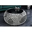 Konferenčný stôl Spin 44147 Ø75cm Aluminium Silver