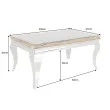 Konferenčný stôl 44365 Modern Barock Barracuda 100x60cm