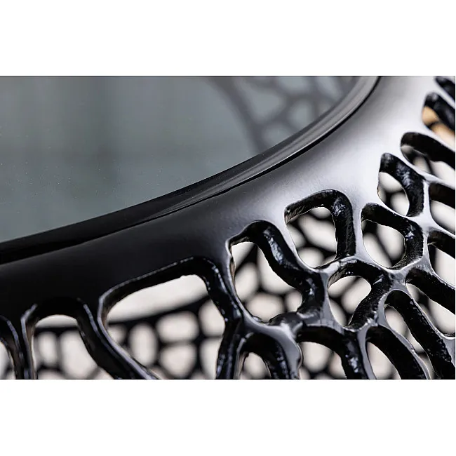 Konferenčný stôl Spin 44506 Ø75cm Aluminium Black