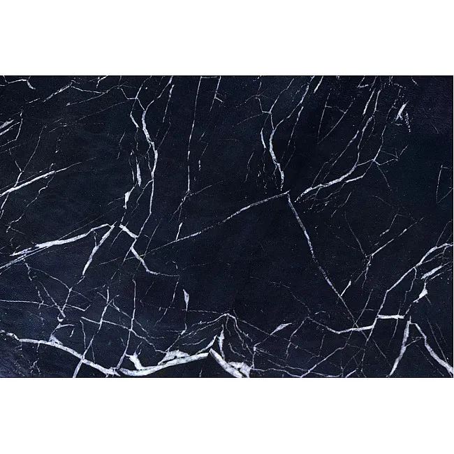 Konferenčný stôl Stone 44853 75x52cm Black marble look
