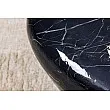 Konferenčný stôl Stone 44853 75x52cm Black marble look