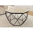 Konferenčný stôl Diamond 45205 Ø70cm Travertine