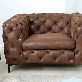 Kreslo 40465 Modern Barock Antik Hnedá