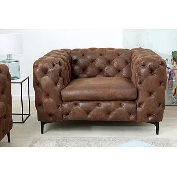 Kreslo 40465 Modern Barock Antik Hnedá