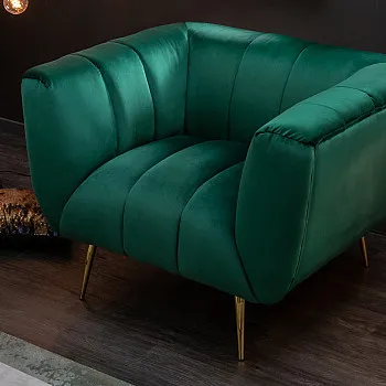 Kreslo 40478 Noblesse Zamat Smaragdovozelená
