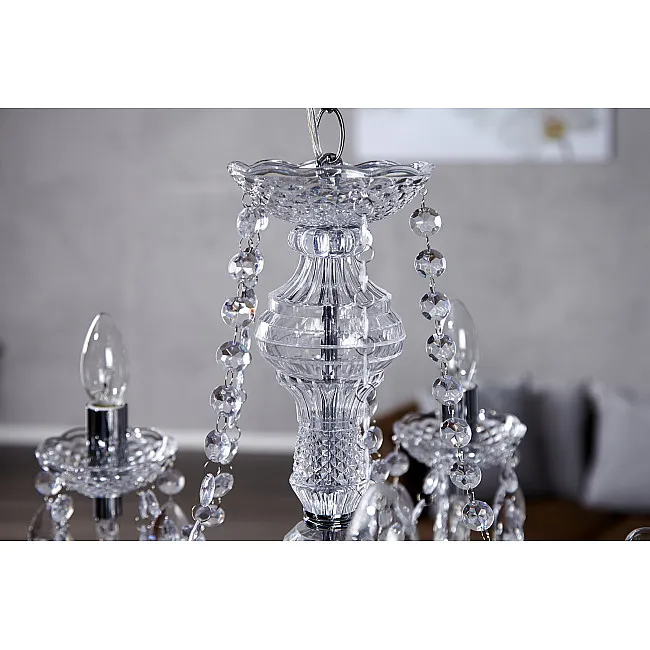 Luster 1451 5-Ramien číry - PRODUKT JE SKLADOM U NÁS - 1Ks