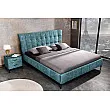 Posteľ 41428 180x200cm Boutique Zamat Petrol