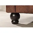 Rohová sedacia súprava 40611 Chesterfield - Antik Hnedá