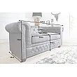 Sedacia súprava 37390 Chesterfield 2-sedenie Antik šedá