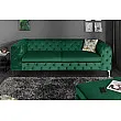 Sedacia súprava 39312 240cm Modern Barock - Zamat Smaragdovozelená