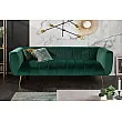 Sedacia súprava 40404 225cm Noblesse Zamat Smaragdovozelená